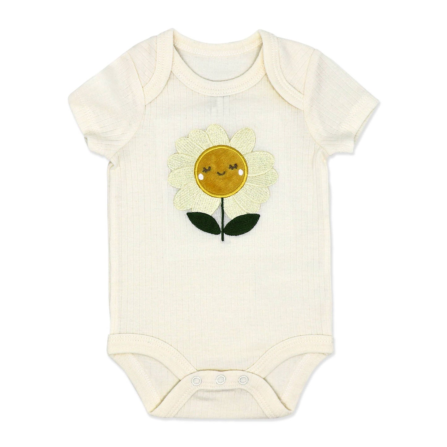 Girls 3-Pack Bodysuit: Sunflower