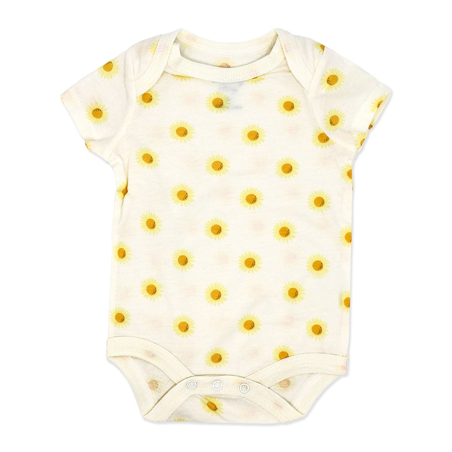 Girls 3-Pack Bodysuit: Sunflower